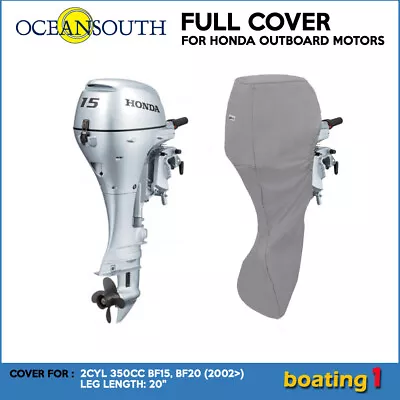 $47.88 • Buy Outboard Motor Full Cover For Honda 2CYL 350CC BF15, BF20 (2002>) - 20  